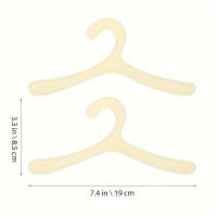 Ganchos Para Ropa De Mascotas Plásticos Adecuados Para Perros Y Gatos Pequeños Tamaño 19x9x0.2cm Rack De Colgar Para Ropa De Mascotas - details 0