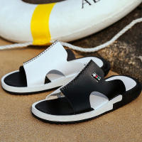 Sandalias Antideslizantes Para Hombre Verano 2024 Moda Casual Zapatos De Playa Transpirables Tallas Reales Material De Suela De Goma - details 4