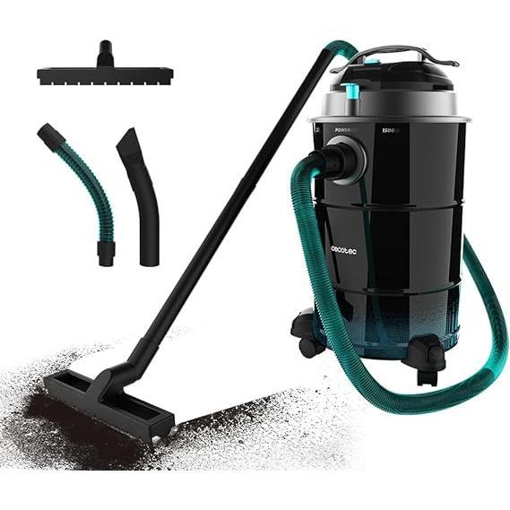 Aspirador De Cenizas Cecotec Conga Ash 6000 EasyGo XL 1500w 30l Con Cabezales Negro Aspirador De Cenizas Cecotec Conga Ash 6000 EasyGo XL 1500w 30l Con Cabezales Negro