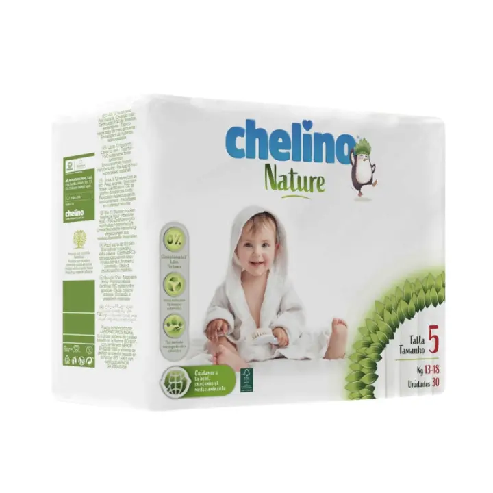 CHELINO NATURE TALLA 5 (13 A 18 KG) 30 PAÑALES - 1