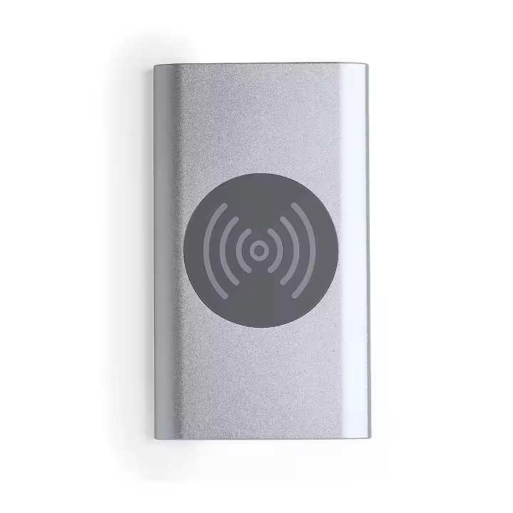 DAM. Power Bank inalámbrico 5W. 4000 mAh. Salida USB. Entrada Micro USB. 7x12x1cm. - 1