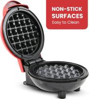 Máquina de gofres eléctrica para el desayuno, Mini olla para gofres, horno para pasteles, huevos, burbujas - details 4