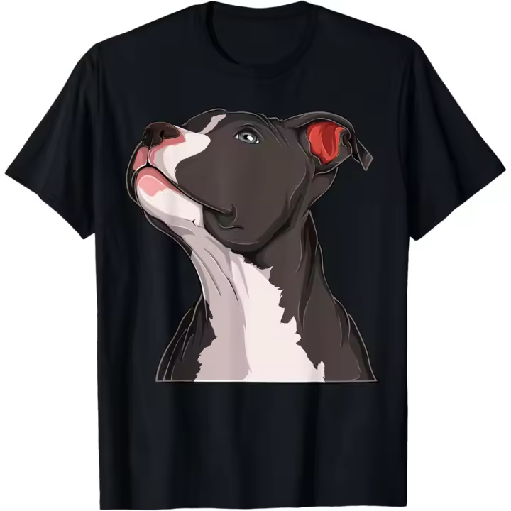 Camiseta de Manga Corta, 100% Algodón, Ropa Unisex para Hombres y Mujeres en 5 Tallas, Camiseta Negra, Cuello redondo con estampado. - 1