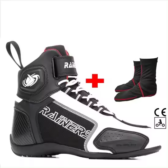 RAINERS COOPER BOTAS MOTO HOMOLOGADA+CALCETINES TERMICOS COOPERN - 1