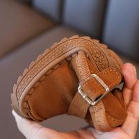Botas De Nieve Para Niños Y Niñas Marrón Gris Rosa Y Rosa Suaves Y Gruesas Para Invierno Zapatos Planos De Algodón Para Niños - details 7