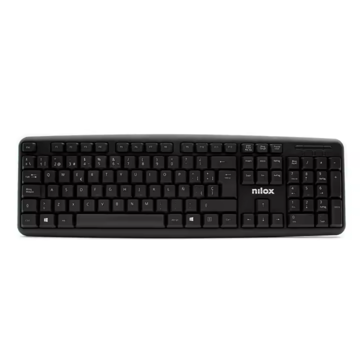 Teclado nilox usb negro - 1