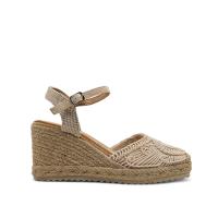 Calzados Soraia Sandalia de Antelina y Plataforma de Yute para Mujer - details 0