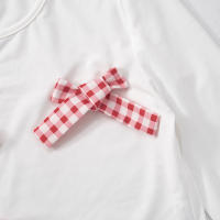Conjunto De Vestido Y Mini Falda Cutenova 2024 Nueva Colección Con Lazo En La Cintura Y Estampado De Cuadros Para Mujer Joven Estilo Dulce Y Sobrio - details 11