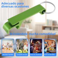 100Pcs Llaves De Botella De Aleación De Aluminio Herramienta De Apertura De Botellas Y Latas Para El Hogar Clavo De Bolsillo - details 5