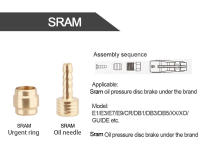 GOLDIX 20/50Pcs Conector De Aceite Para Freno De Disco Hidráulico De Bicicleta Punzón De Oliva De Acero Inoxidable Adecuado Para BH90 BH59 SRAM MAGURA - details 3