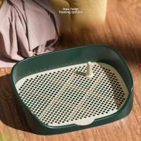 Potty Training Toilet Para Perros Y Gatos Pequeños Portátil Soporte Para Almohadillas De Entrenamiento De Inodoro Para Mascotas Tamaño 40*30*11cm Material PP Suministros Para Mascotas - details 5
