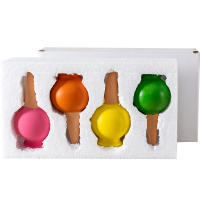 4pcs Vaso Pequeño De Cerámica Rojo Dispositivo De Rociado Automático Para Vino Drip Irrigator Dispositivo De Rociado - details 1
