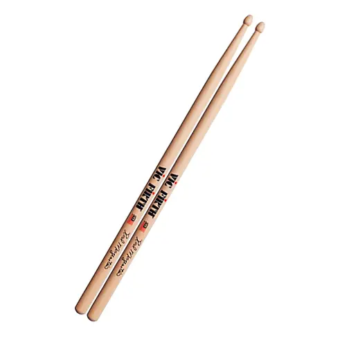 BAQUETA BATERIA-Vic Firth (VF/RM) (Signature Rod Morgenstein) Hickory Natural (406x15 mm.) - 1