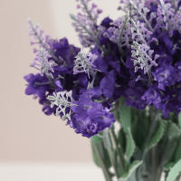 Ramo Artificial De Flores De Lavanda Para Bodas Y Fiestas Románticas Decoración Para Vaso Hogar Y Fondo De Fotografía - details 7