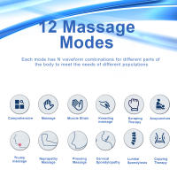 Dispositivo De Terapia De Baja Frecuencia 12 Modos Masaajeador Eléctrico Estimulador Muscular EMS Máquina TENS Con Apparatus De Miostimulación - details 2