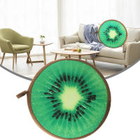 Funda De Cojín Redonda Para Silla De Barra Con Estampado De Frutas De Dibujos Animados Antideslizante Cubierta De Asiento Suave Para Sala De Estar Y Comedor - details 27