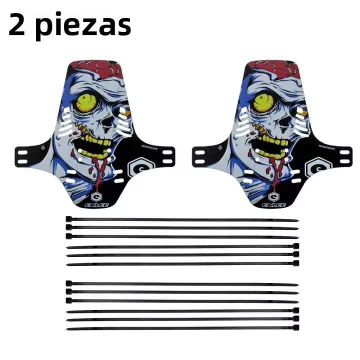 Fendr De Bicicleta De Montaña MTB Guardabarros Frontal Y Trasero Compatible Ajuste Para Ruedas De 26 27.5 Y 29 Pulgadas Accesorios De Vehículo - 1