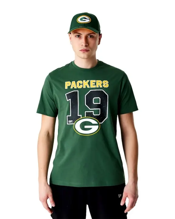Camiseta New Era Verde Packers Nfl Workmrk Tee Grepac - 1