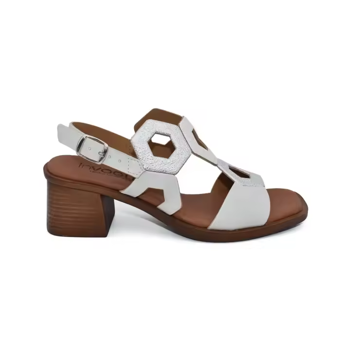 Invogue |Sandalias color hielo | Mujer Textil Textil Textil acolchada - 1