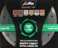 Disco de corte de diamante super pro de banda continua k2 - NPDQC230-2   Alta calidad para cortes precisos en diferentes materiales - details 1