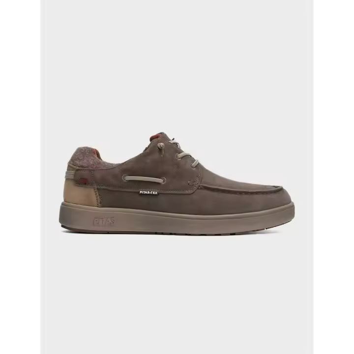 Walk in PItas Omi zapatilla náutica gris para hombre - 1
