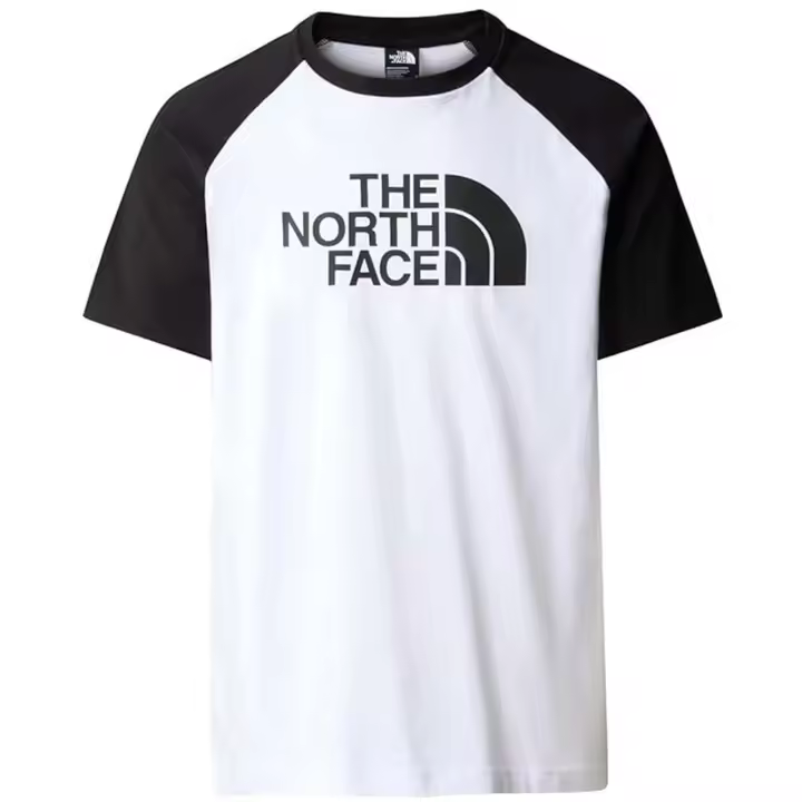 Camiseta de Manga Corta The North Face Face Raglan Easy para hombre en color blanco - 1