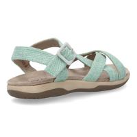 PuntoSalao Sandalias planas cómodas para mujer color azul VR5-1655 - details 2