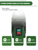 Destornillador Eléctrico Recargable 17V 140NM Con Batería De 1500mAh Herramientas Eléctricas Hexagonales Para DIY En Casa PROSTORMER - details 6