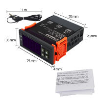 Termostato Inteligente MH1210W Controlador De Temperatura Regulador AC DC 110-220V 24V 12V Pantalla Digital Para El Hogar - details 2