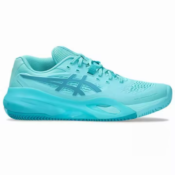 Zapatillas Asics Gel Resolution X Clay Azul Menta - 1