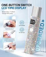 Lámpara UV Portátil Para Uñas Mini Secado Rápido De Gel Polvo Lámpara LED USB Secadora De Uñas Máquina Herramientas Para Varnish - details 1