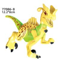 Bloques De Construcción Dinosaurios Jurásico Indominus Rex Figura De Acción Tyrannosaurus Modelo Artesanal Juguete Para Niños - details 5