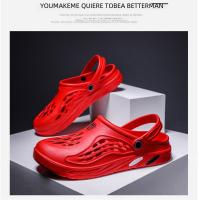 Sandalias De Verano Para Hombre EVA Ligera Zapatillas Planas De Playa Tallas Grandes 49 Zapatos Casuales Para Jardín Y Exterior - details 12