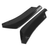 Par deSpoiler De Canard Para Parachoques Trasero Universal ABS Difusor De Esquinas Modificación De Coche Decoración De Panel Lateral Del Automóvil - details 8