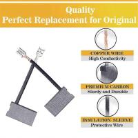 10 piezas de recambio confiables de los cepillos de carbono del paquete 381028-02 compatibles con Dw718/Dws780/Dws717/Dw708 - details 1