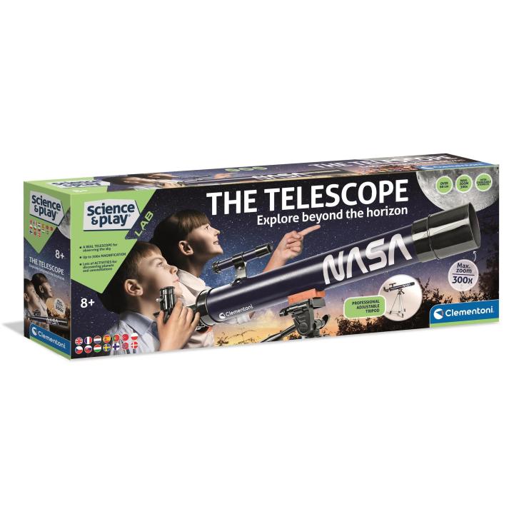 Clementoni – Ciencia y Juego Lab El Telescopio – Juego Educativo de Ciencias con Telescopio Astronómico para Niños – Ideal para Iniciarse en la Astronomía – A partir de 8 Años – 75087 Clementoni – Ciencia y Juego Lab El Telescopio – Juego Educativo de Ciencias con Telescopio Astronómico para Niños – Ideal para Iniciarse en la Astronomía – A partir de 8 Años – 75087