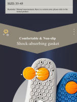 Almohadillas De Deporte De Espuma Memoria Para Zapatos Sueltos Transpirables Y Antiolor Para Correr Soporte De Arco Ortopédico Para Hombres Y Mujeres - details 5