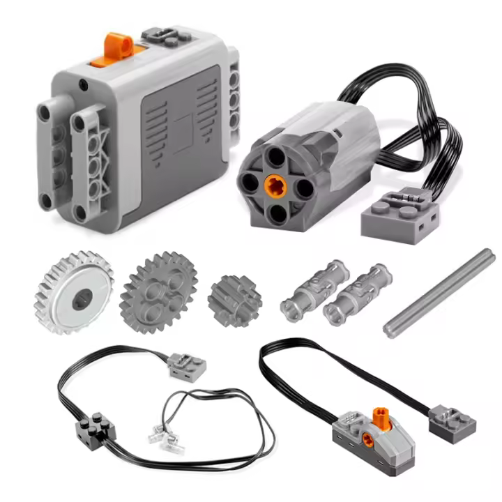Kit De Motosores Técnicos MOC 8293 Para Excavadora 42006 Bloques De Construcción De Tecnología Mecánica Serie Motor Power Functions - 1