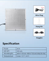 Lámpara De Terapia Con Luz Roja LED Para El Rostro Anti-Edad Cuidado De La Piel Belleza 225 Luz LED Alivio Del Dolor Corporal Herramientas De Terapia Física - details 5