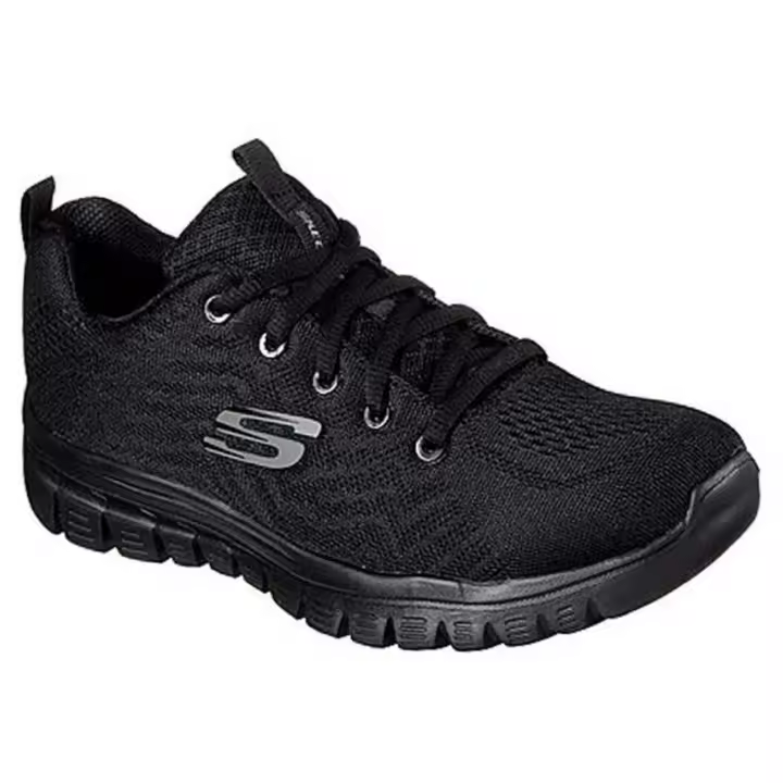 Calzado Sportswear marca Skechers modelo 12615Bbk para mujer en color negro - 1