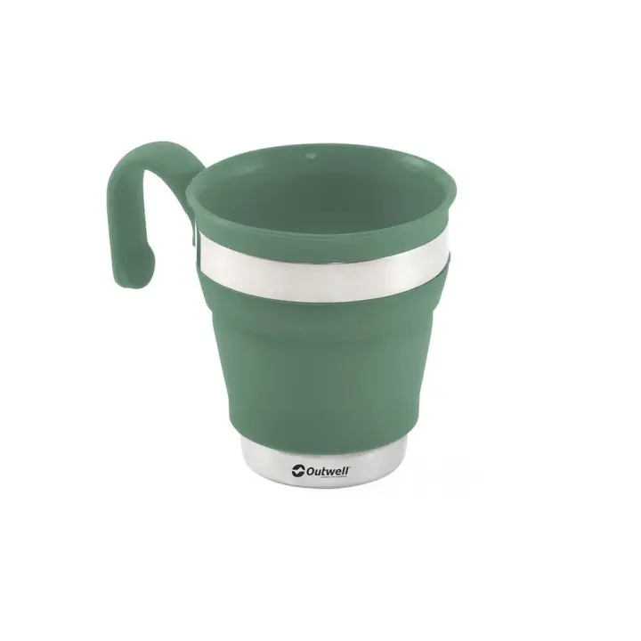 Camping Utensilios cocina Outwell Vaso Plegable Verde Tazas - 1