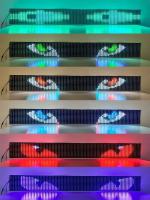 Placa De Pantalla LED Matriz APP Control Para Camión Ojos De Diablos Iluminación Flexible Con Texto Deslizante Decoración Para Parabrisas - details 15
