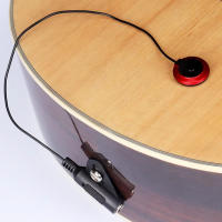 Micrófono De Contacto Piezo Profesional Para Guitarra Violín Banjo Mandolina Ukulele Instalación Rápida Con Clip Duradero Plástico/Metal - details 2