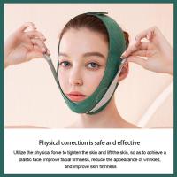 Reductor De Doble Mentón V Line Elevador Máscara Eliminador Y Removedor Cinturón Facial Para Mujeres Y Hombres Correa Adelgazante De La Cara En Color Morado Ajustable Universalmente - details 6