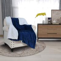 Manta reversible de franela de Cachemira para ver Televisión, sofá Cama, aclamada y esponjosa Manta con Patrón de Mariposa (47.2X59.1 pulgadas) - details 4