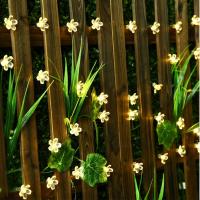Luces De Cadena Solar Para Exterior 50 LED 33FT Con 8 Modos De Iluminación Impermeables Luz Solar Para Patio Estilo Moderno - details 5
