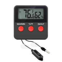 Medidor De Temperatura Y Humedad Digital Con Pantalla LCD Para Incubador Al Aire Libre Sensor Para Hatcher De Pájaros Y Mascotas - details 1