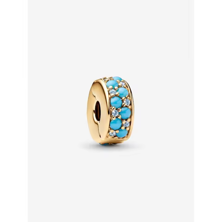 Charm de Clip  Pandora Azul Agua 763902C01 - 1