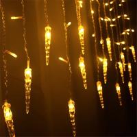 Luces De Navidad LED En Forma De Copo De Nieve Y Gota De Agua Para Jardín Y Exterior Con Enchufe EU Decoración De Fiesta En Casa Guirnalda De Luces De Ceniza - details 17