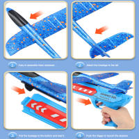 Juguete De Arco Y Flecha Para Niños Avión De Espuma Lanzador De Bolas De Jabón Juego Al Aire Libre Pistola De Nieve - details 8